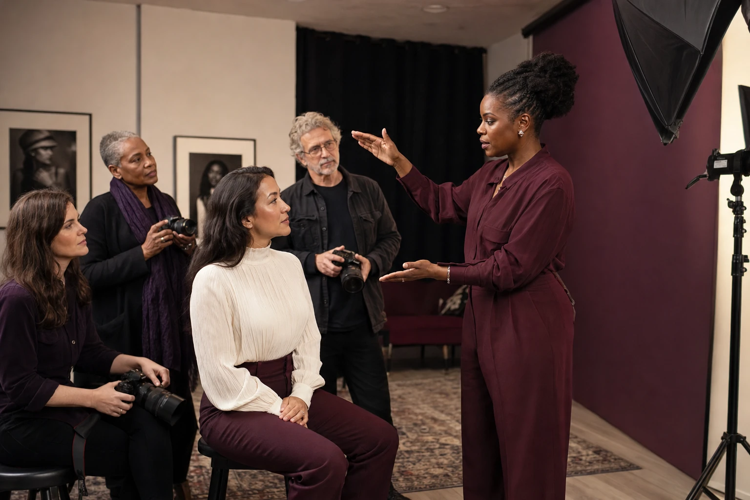 Elena Hart teaching